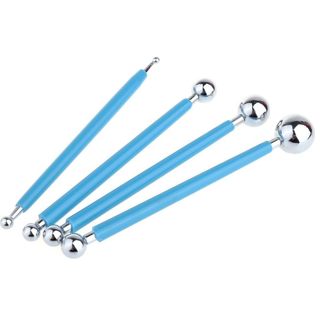 Juego de Herramientas de Esculpido Ecjiuyi 9 Piezas - Punteado y Arcilla