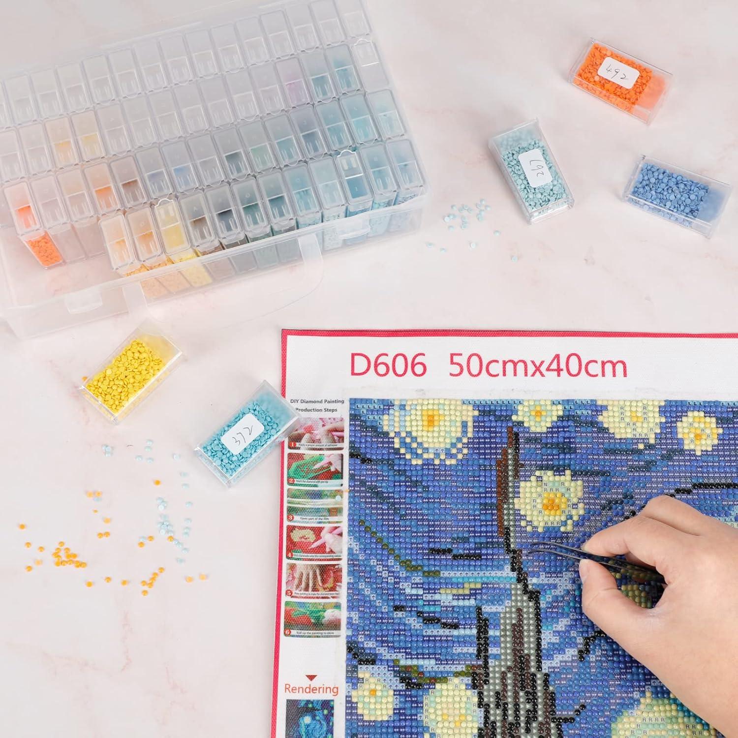 Organizador de Almacenamiento SGHUO 64 Rejillas para Manualidades