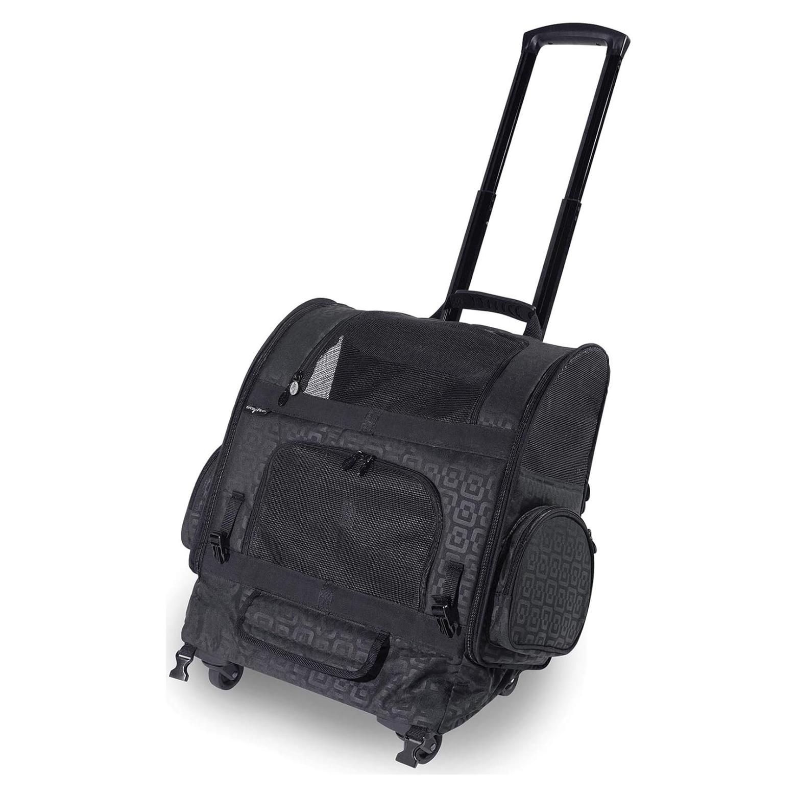 Transportín Rodante para Mascotas Gen7Pets Grande Negro - 4.5 kg