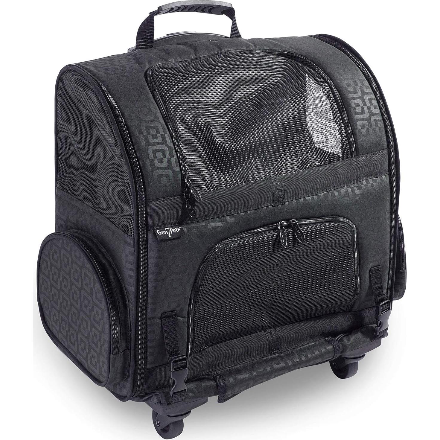 Transportín Rodante para Mascotas Gen7Pets Grande Negro - 4.5 kg