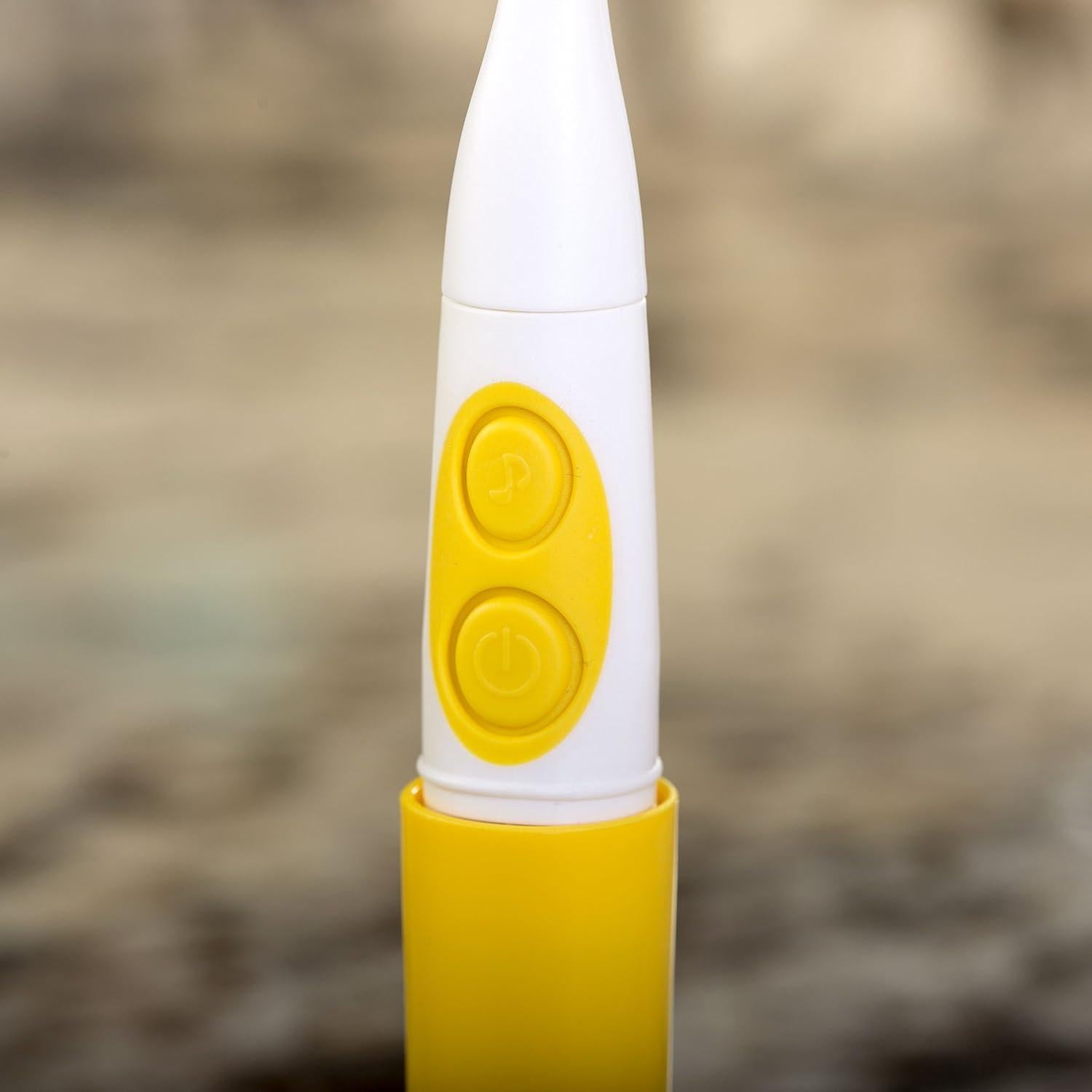 Cepillo de Dientes Eléctrico Nuby Jirafa con Vibración y Temporizador