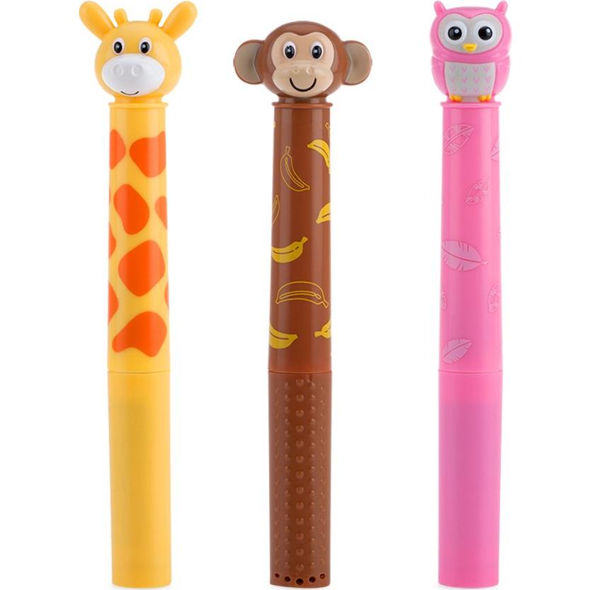 Cepillo de Dientes Eléctrico Nuby Jirafa con Vibración y Temporizador