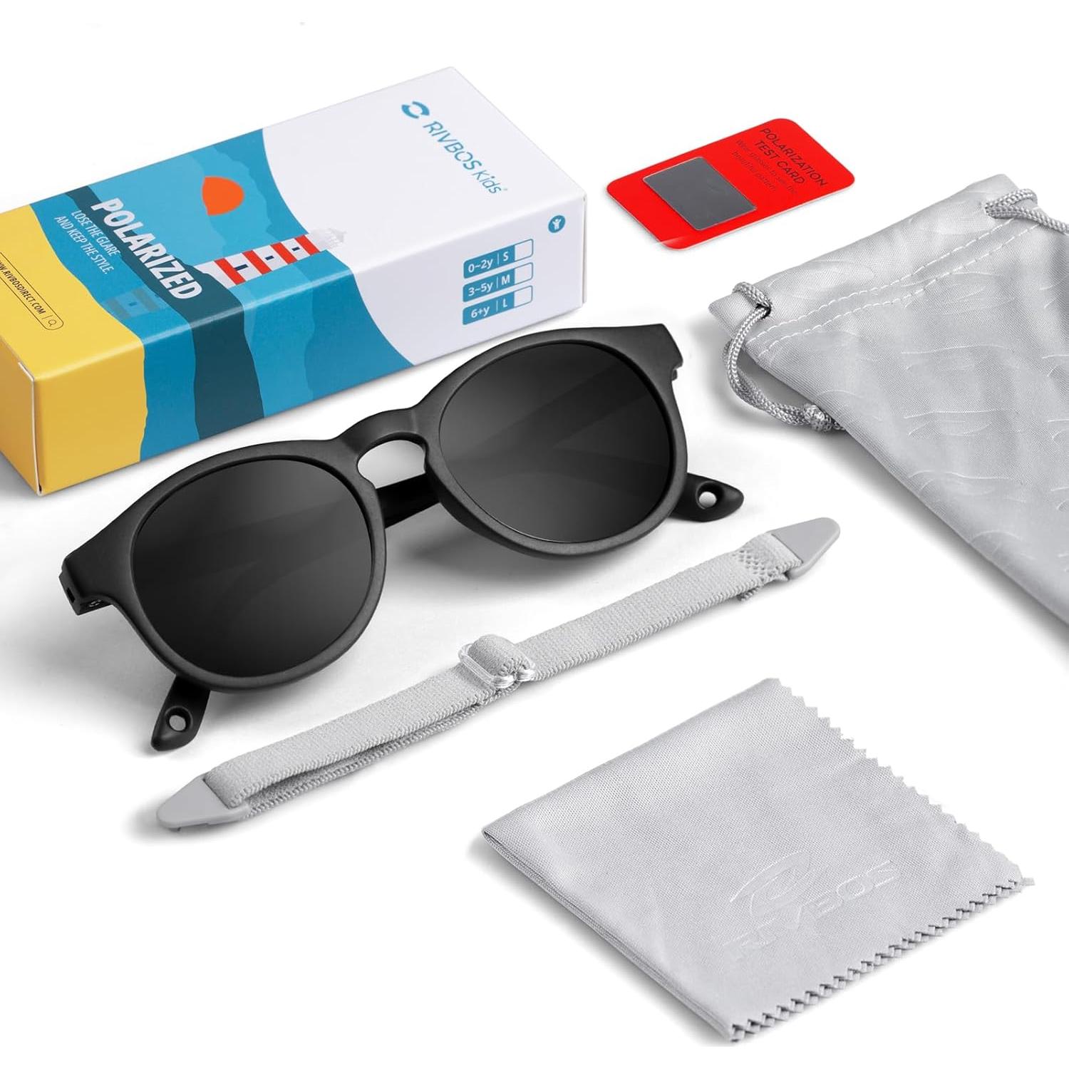 Gafas de sol RIVBOS Baby Wrap Polarizadas UV400 para Bebés