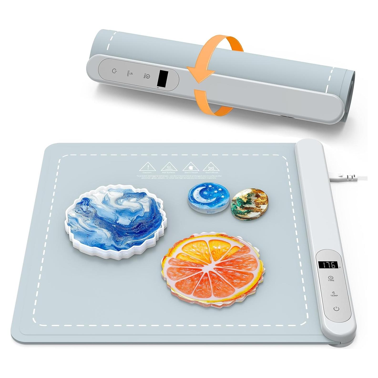 Alfombrilla de Calentamiento Alldeer 500W para Resina 40x36.8cm