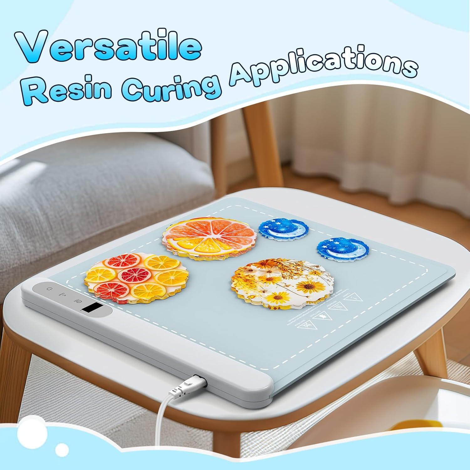 Alfombrilla de Calentamiento Alldeer 500W para Resina 40x36.8cm