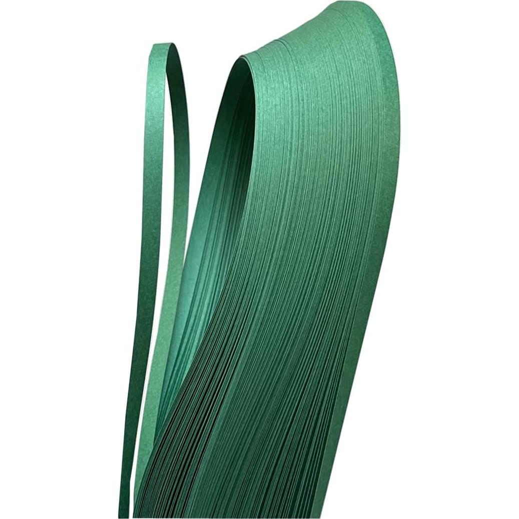 Tiras de Papel Quilling Verde Pestal 3mm 5mm 10mm 120pcs