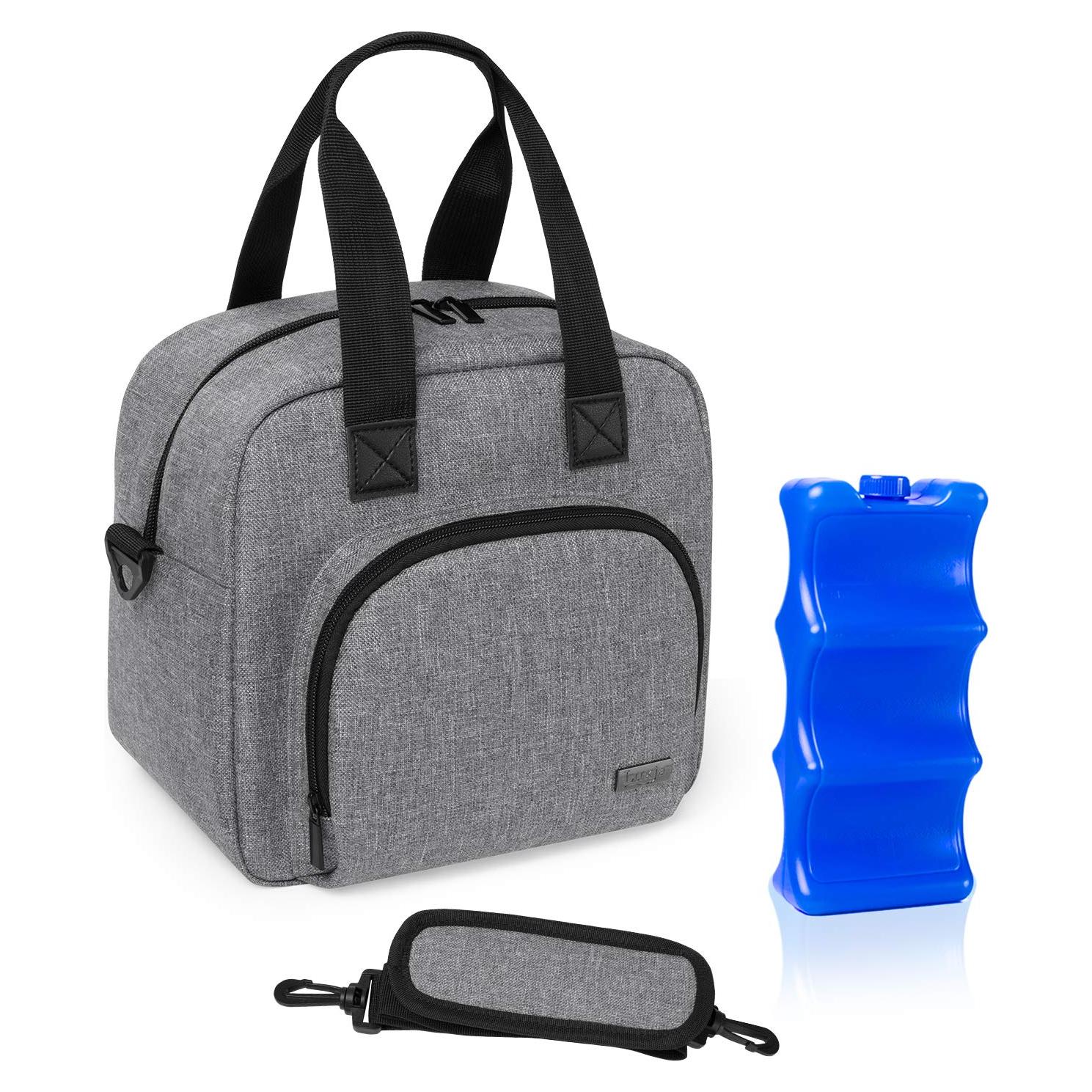 Bolsa de Enfriamiento de Leche Materna LUXJA Gris 6 Botellas