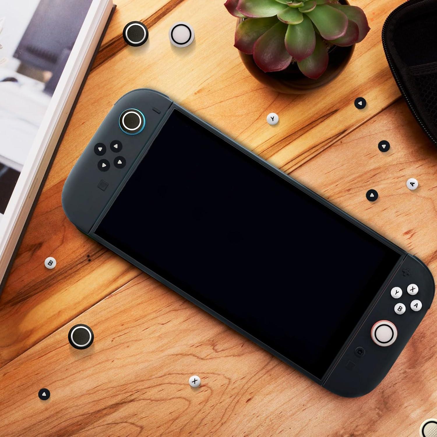 Juego de Tapas de Joystick y Botones D-Pad para Switch 2 LEPEYMDA