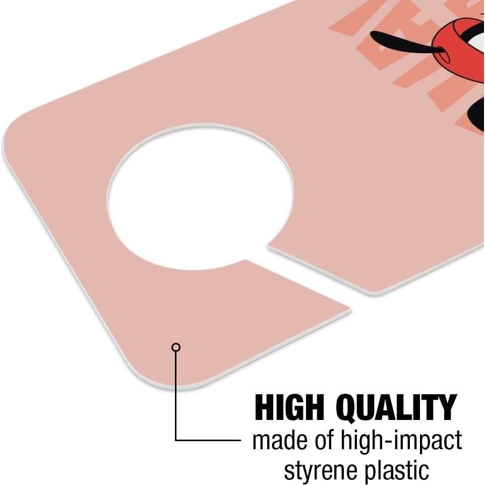 Rótulo de Plástico Animaniacs Wakko para Perilla de Puerta