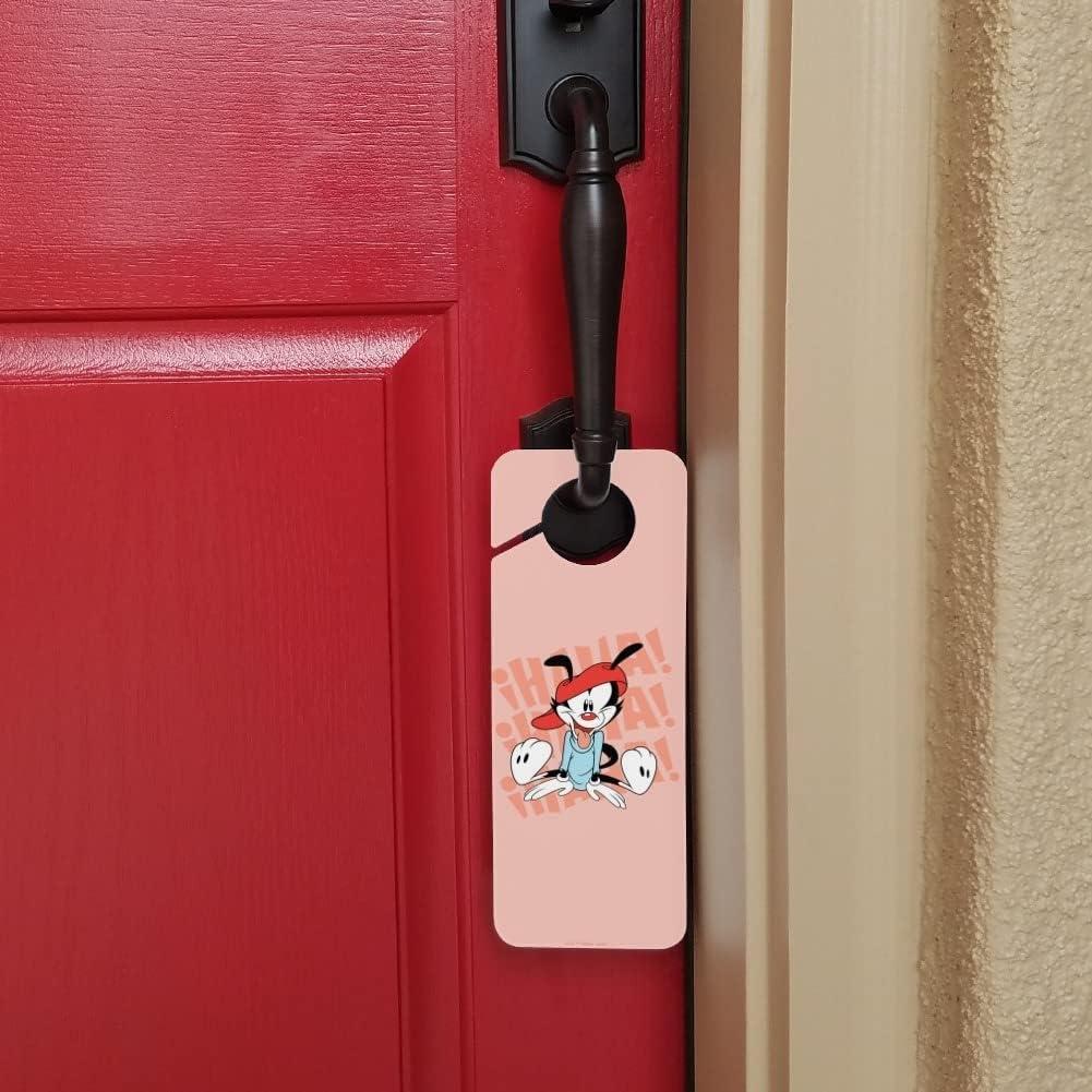 Rótulo de Plástico Animaniacs Wakko para Perilla de Puerta