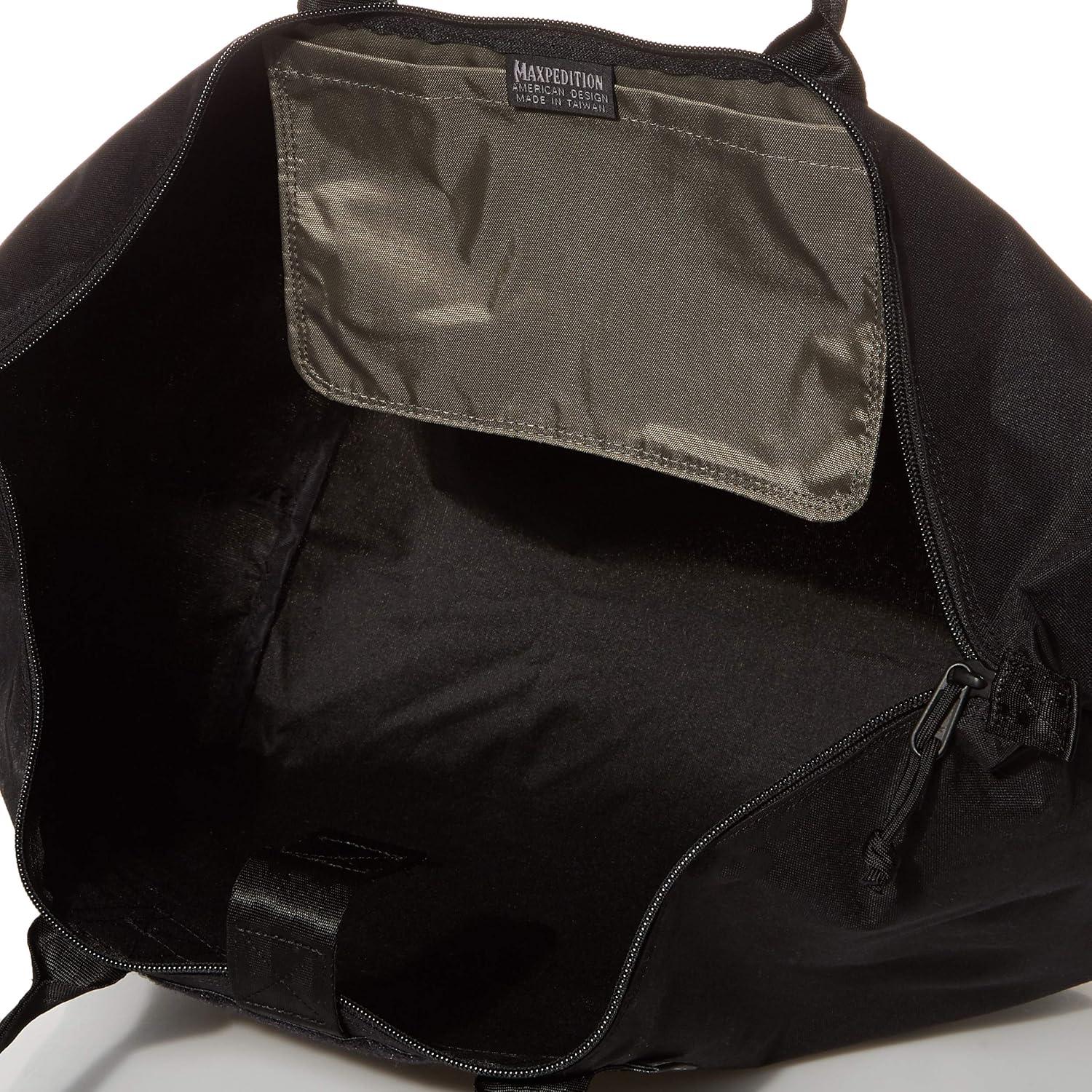 Bolsa Tote Plegable Maxpedition ZFTOTE Grande Negra