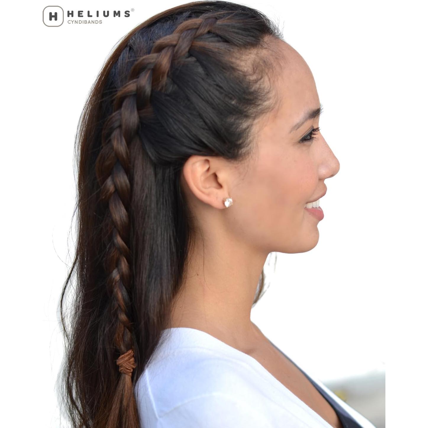 Gomas de Pelo Elásticas Cyndibands - Rubio Ceniza - 6 Unidades