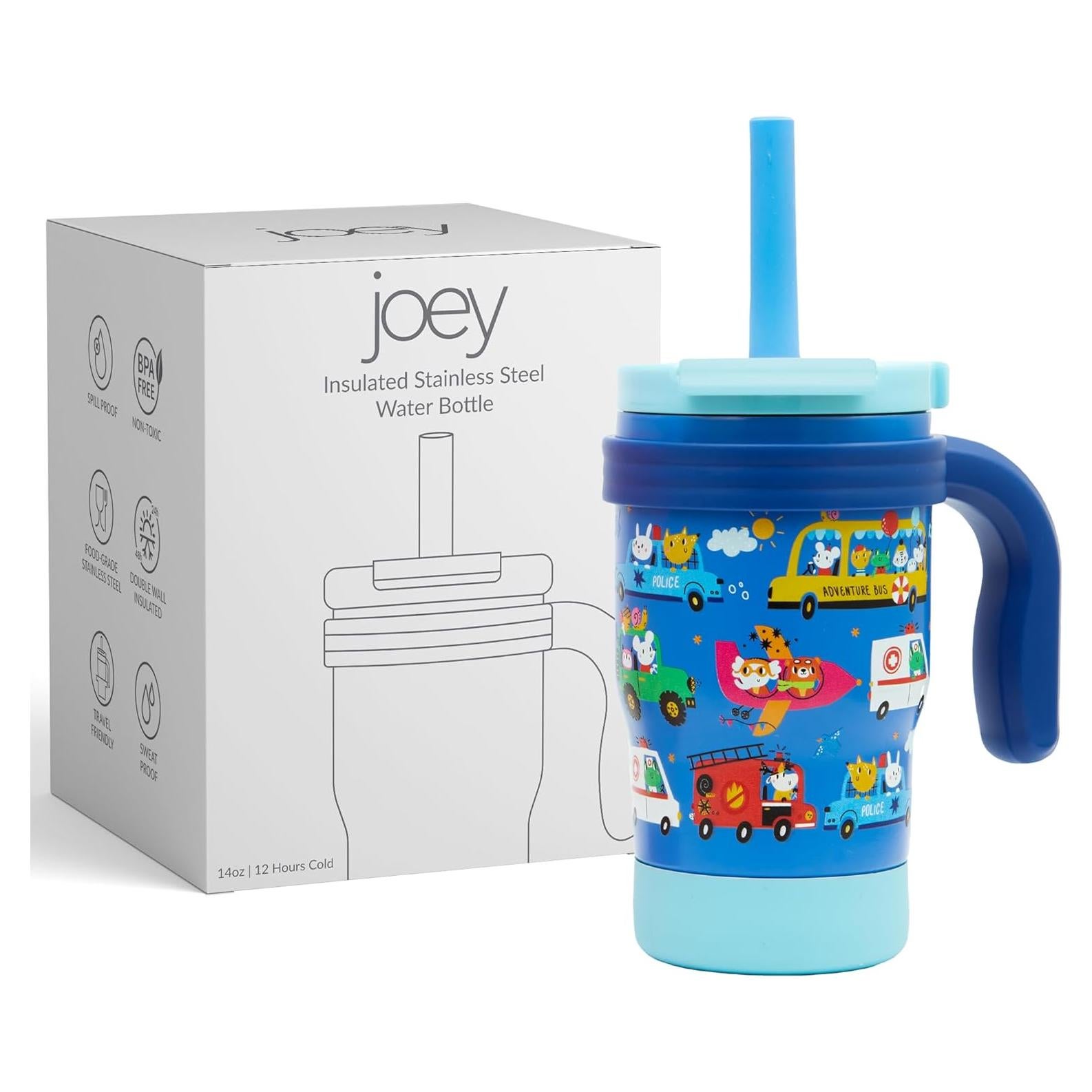 Botella de Agua Aislada Charmed Aroma 396ml para Niños Azul