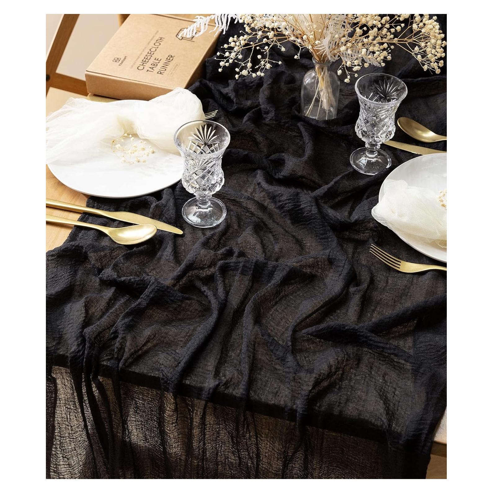 Caminito de Mesa de Queso Vitalizart 304.8x88.9 cm Negro