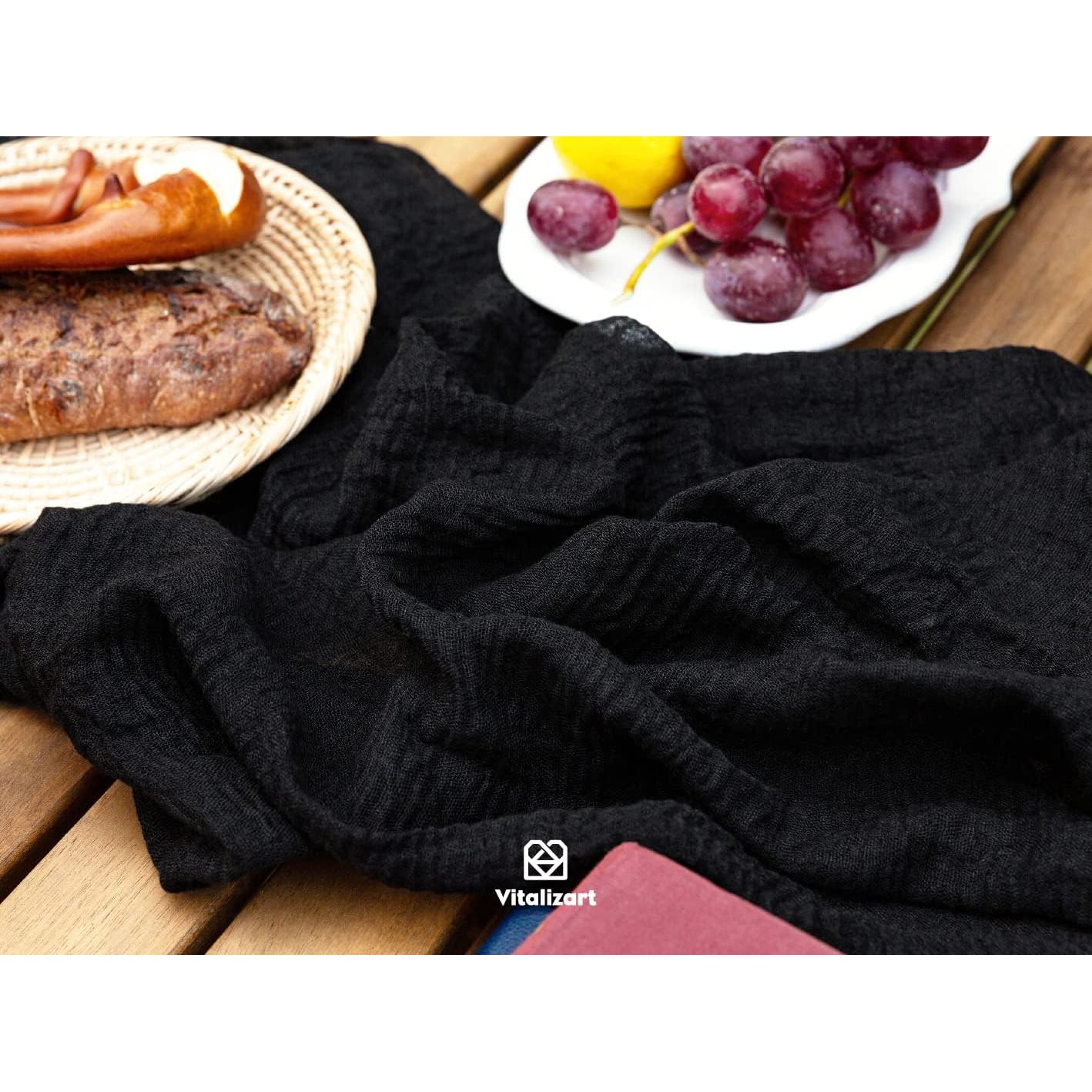 Caminito de Mesa de Queso Vitalizart 304.8x88.9 cm Negro