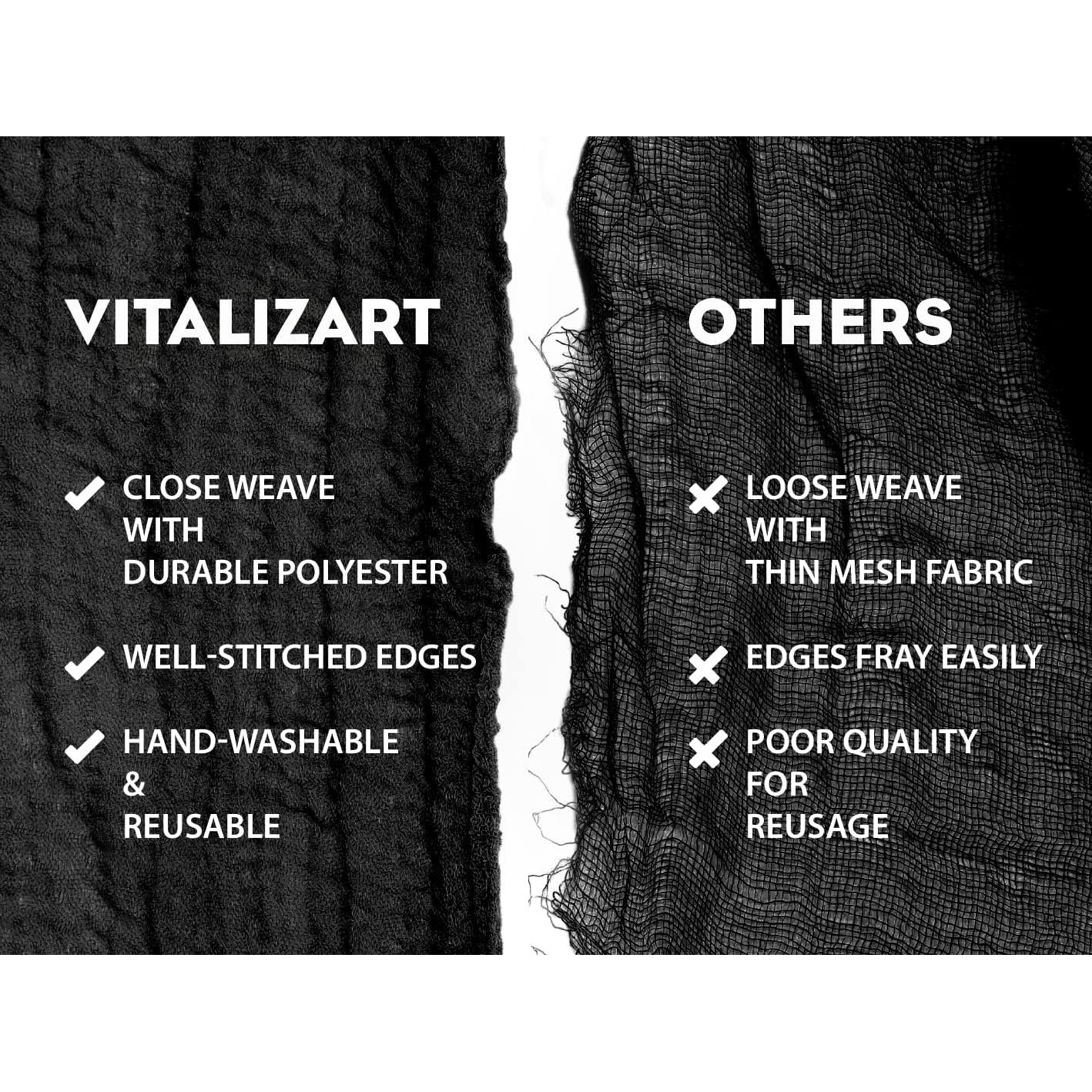 Caminito de Mesa de Queso Vitalizart 304.8x88.9 cm Negro