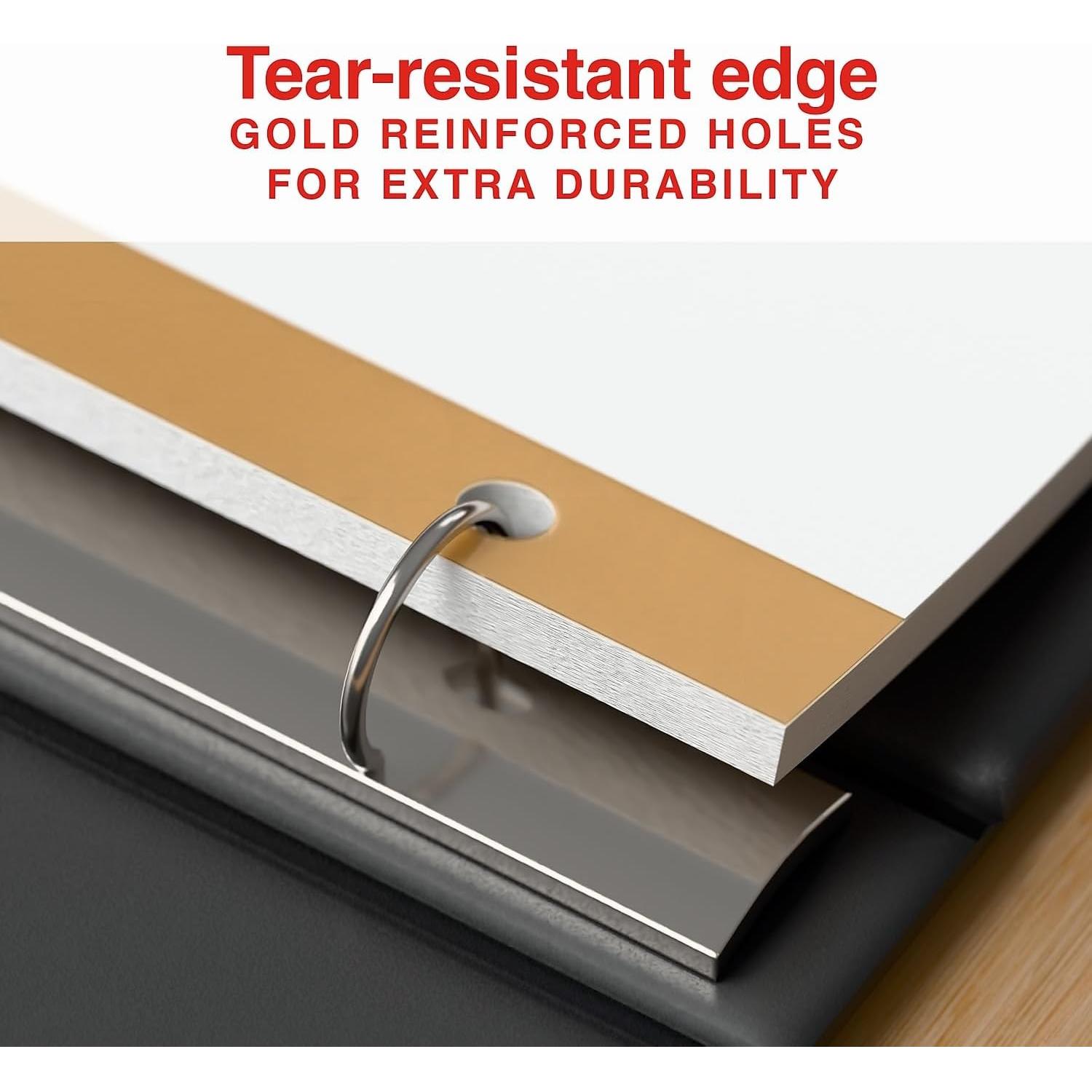 Separadores de Papel 5-Tab Multicolor Staples - 4 Sets