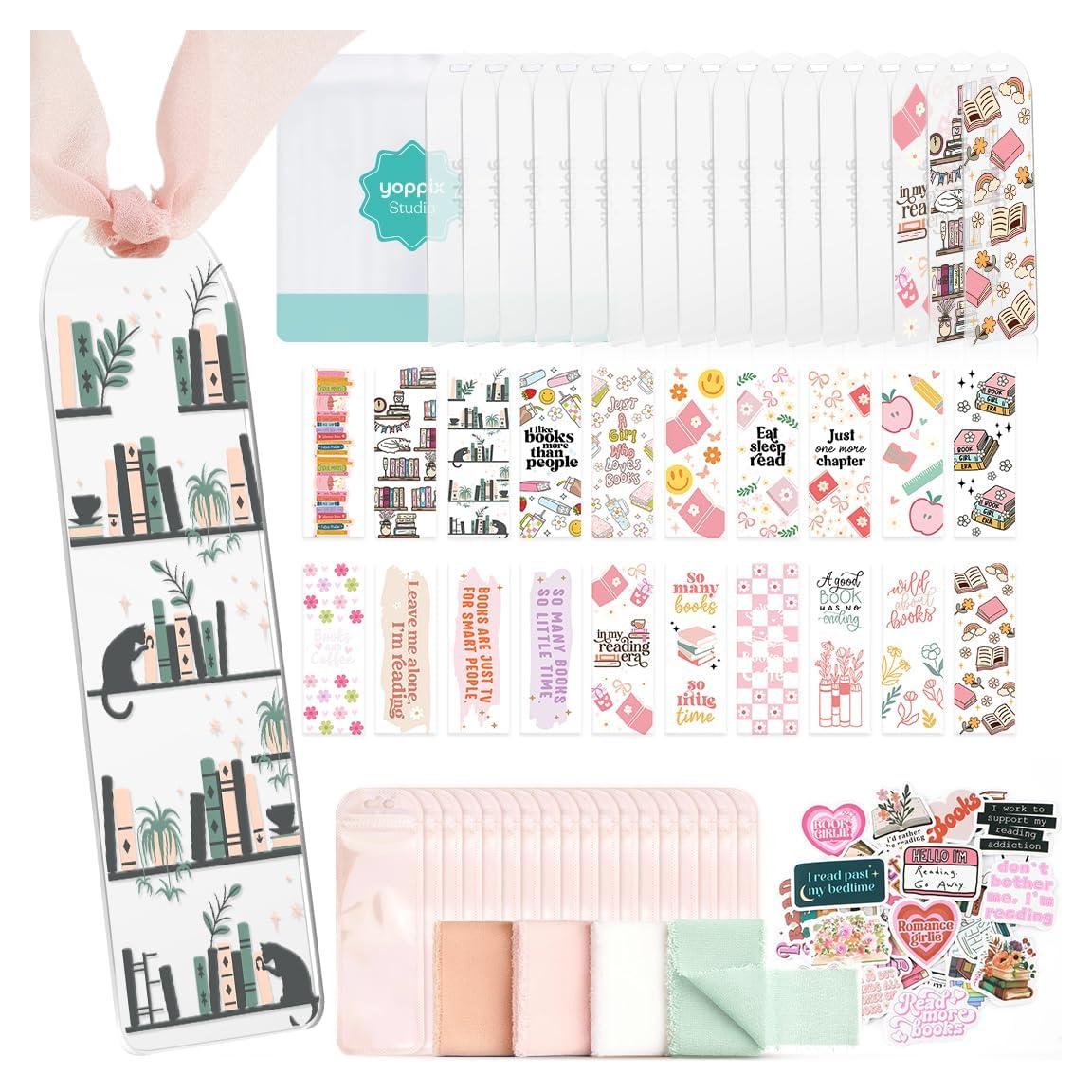 Kit de Marcadores Acrílicos YOPPIX 20 Piezas Amante de los Libros