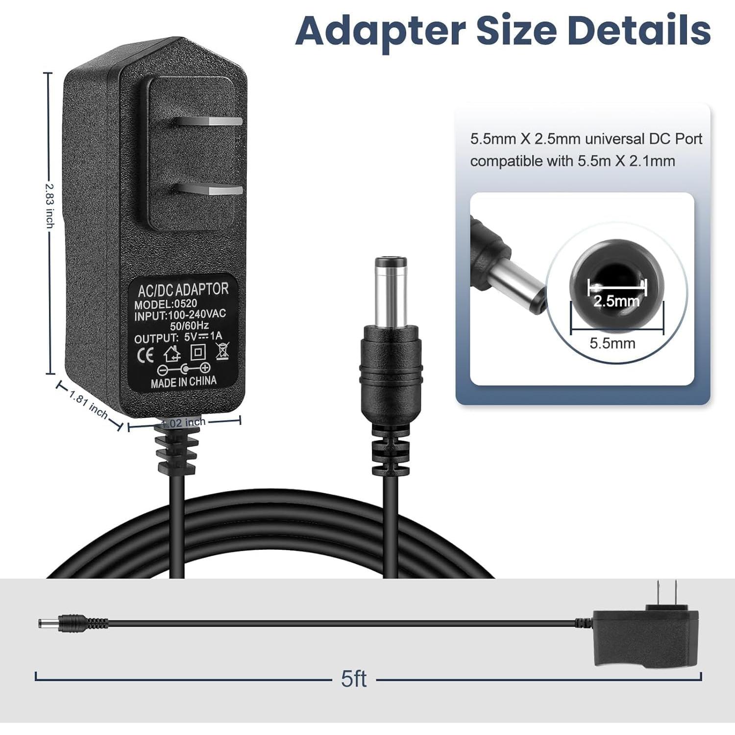 Adaptador de Corriente 5V 2A Waysse para Dispositivos Electrónicos