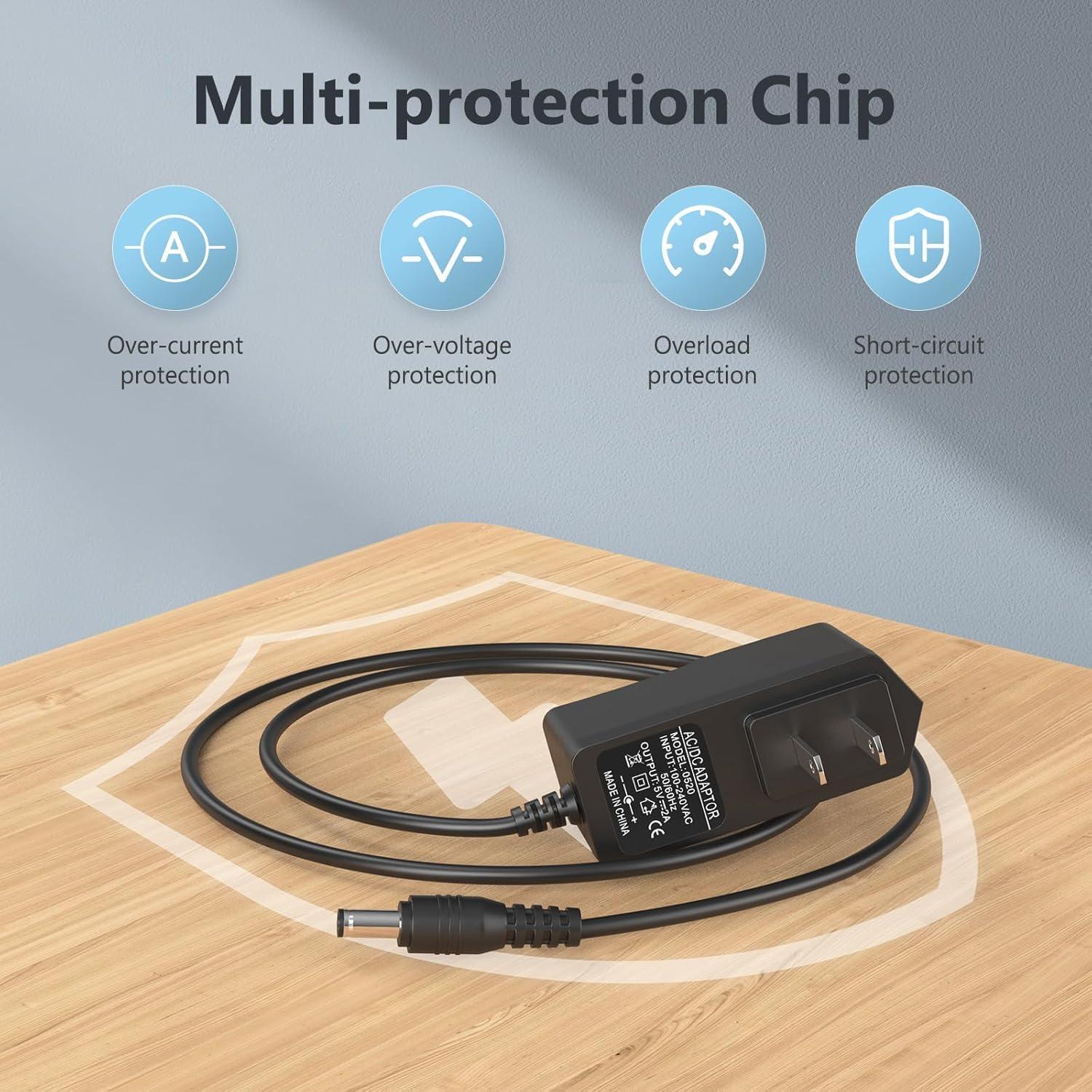 Adaptador de Corriente 5V 2A Waysse para Dispositivos Electrónicos