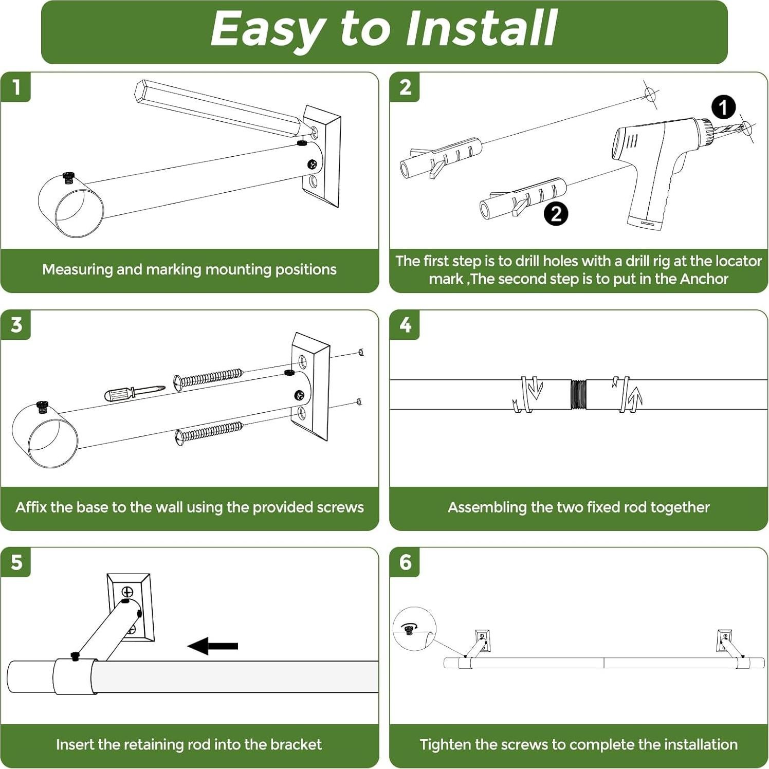 Soporte de Planta Colgante Mogaath 81.28 cm Negro Mate