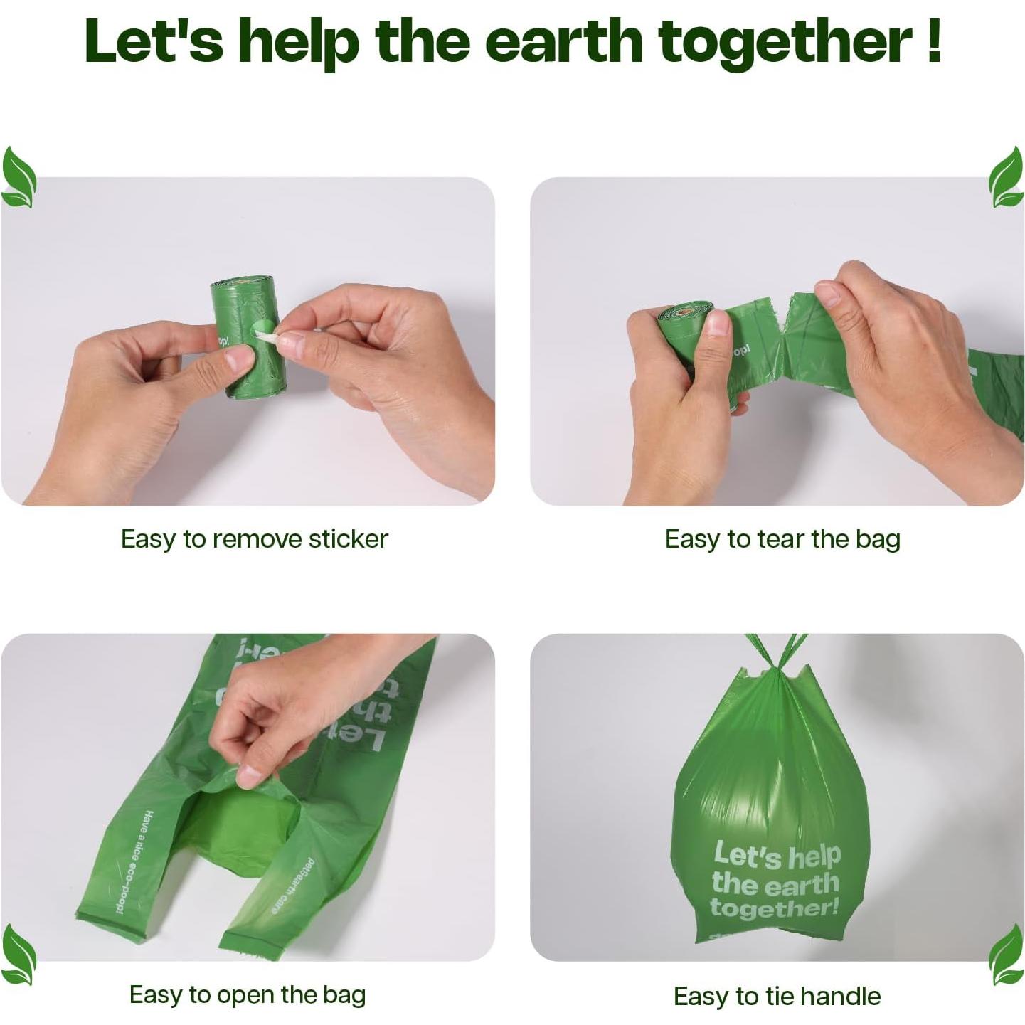 Bolsas de Excremento para Perro Deo Doo 240 Unidades Grandes