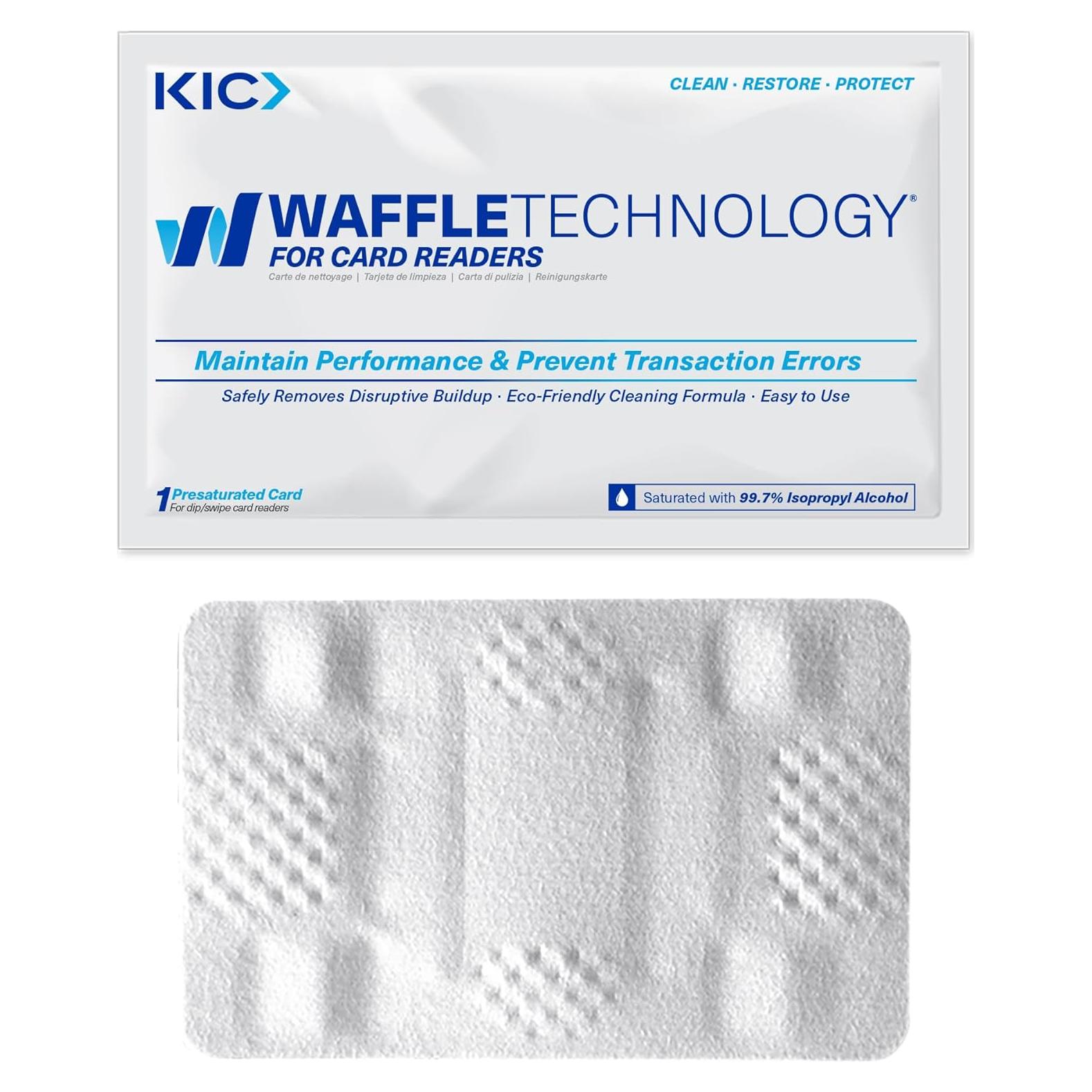 Tarjetas de Limpieza KICTeam Waffletechnology - Paquete de 10