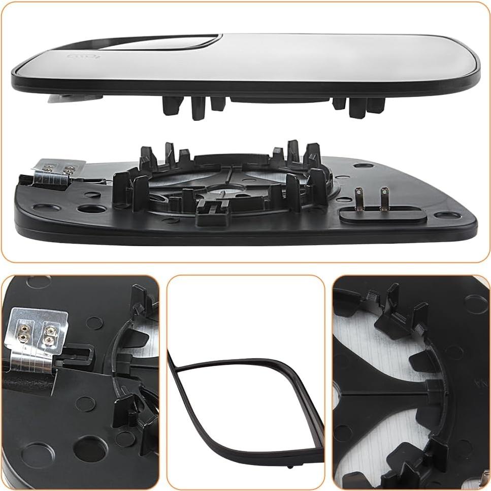 Espejo Lateral Calefaccionado Senzeal para Ford Explorer 2011-2019