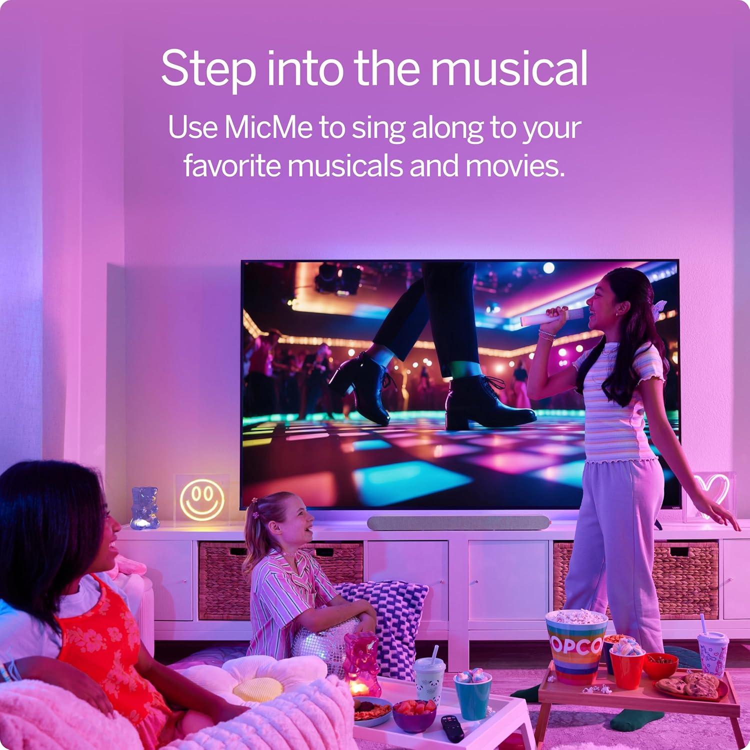 Barra de Sonido VIZIO MicMe 2.1 con Karaoke y Bluetooth