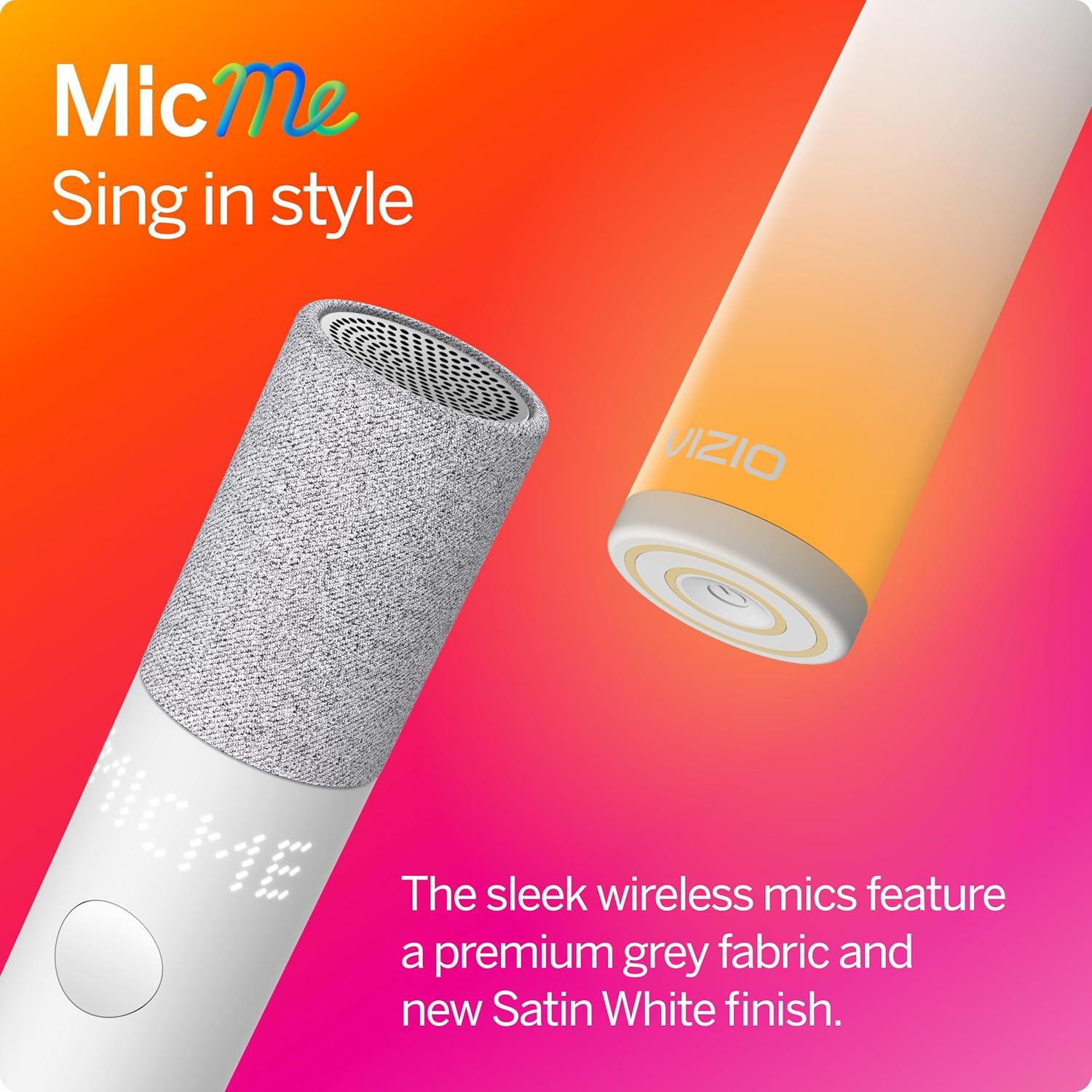 Barra de Sonido VIZIO MicMe 2.1 con Karaoke y Bluetooth