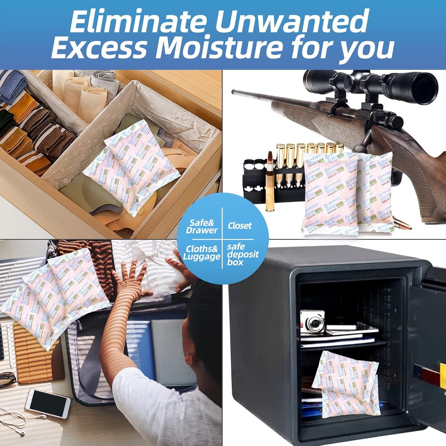 2 Paquetes de Gel de Sílice Deshidratante Wisesorbent 500g