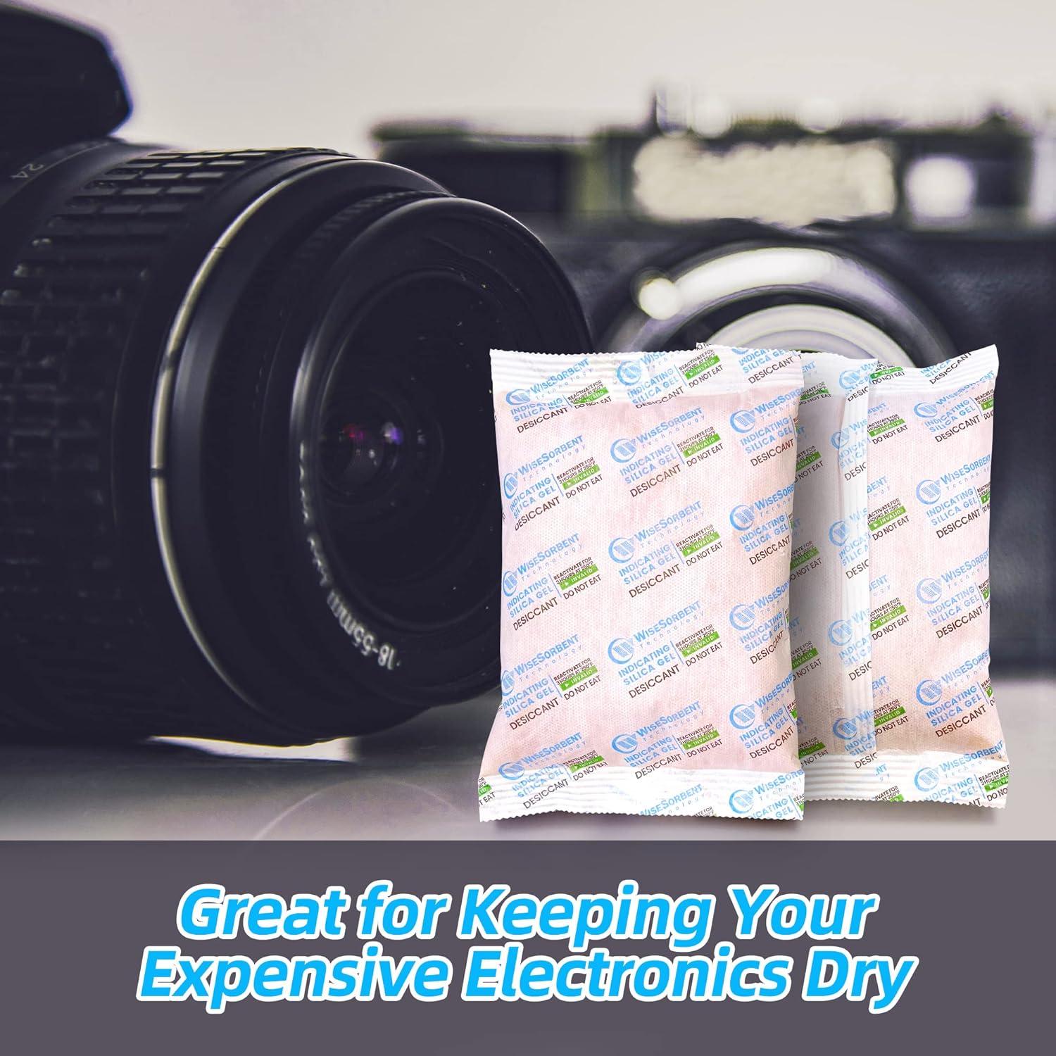 2 Paquetes de Gel de Sílice Deshidratante Wisesorbent 500g