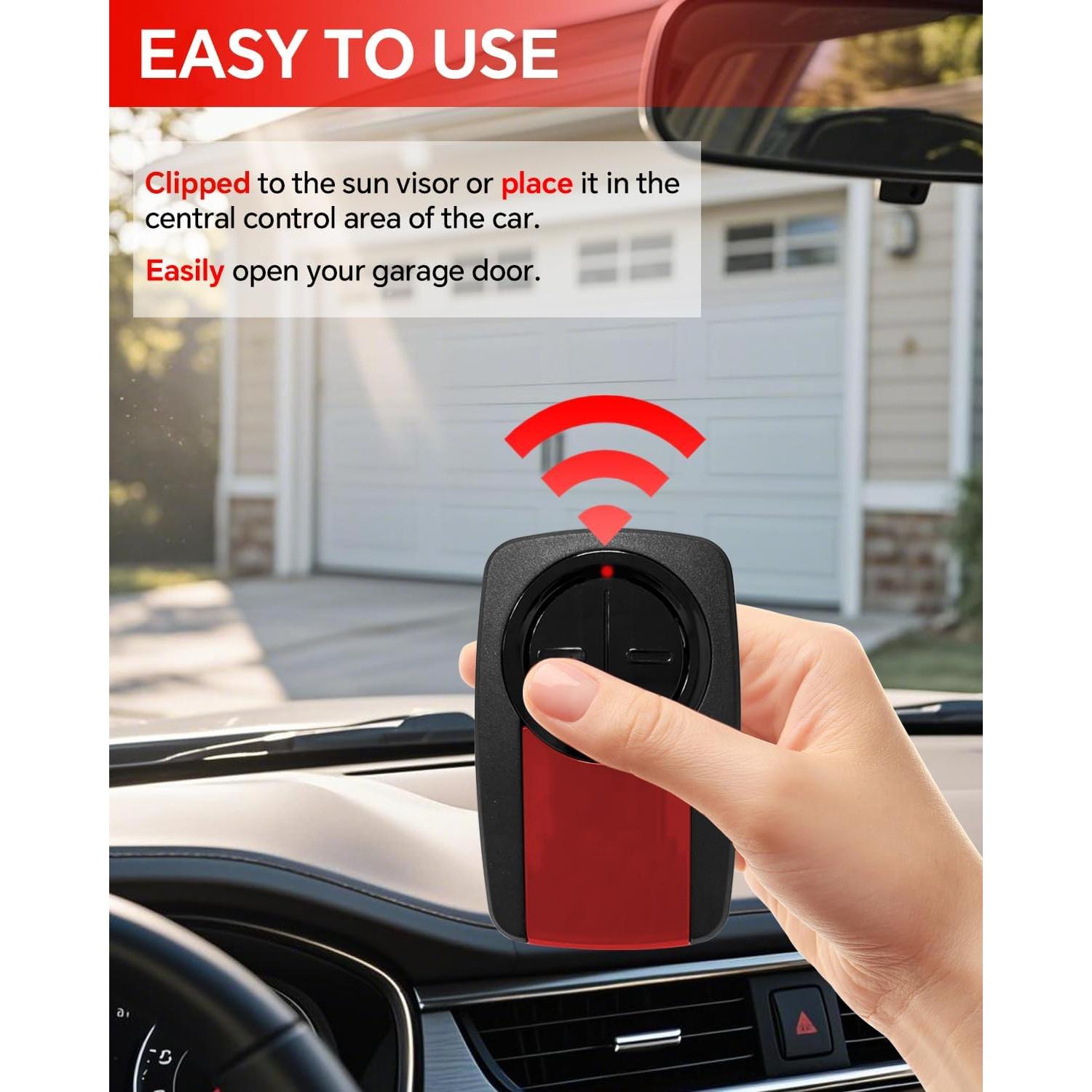 Control Remoto Universal LiftMaster 375UT para Puerta de Garaje