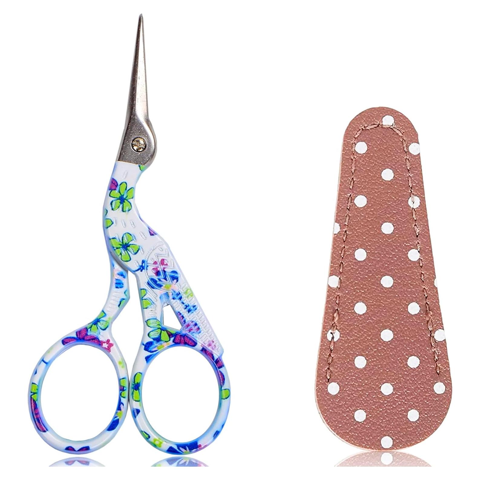 Tijeras pequeñas BIHRTC de 9.14 cm para manualidades y costura