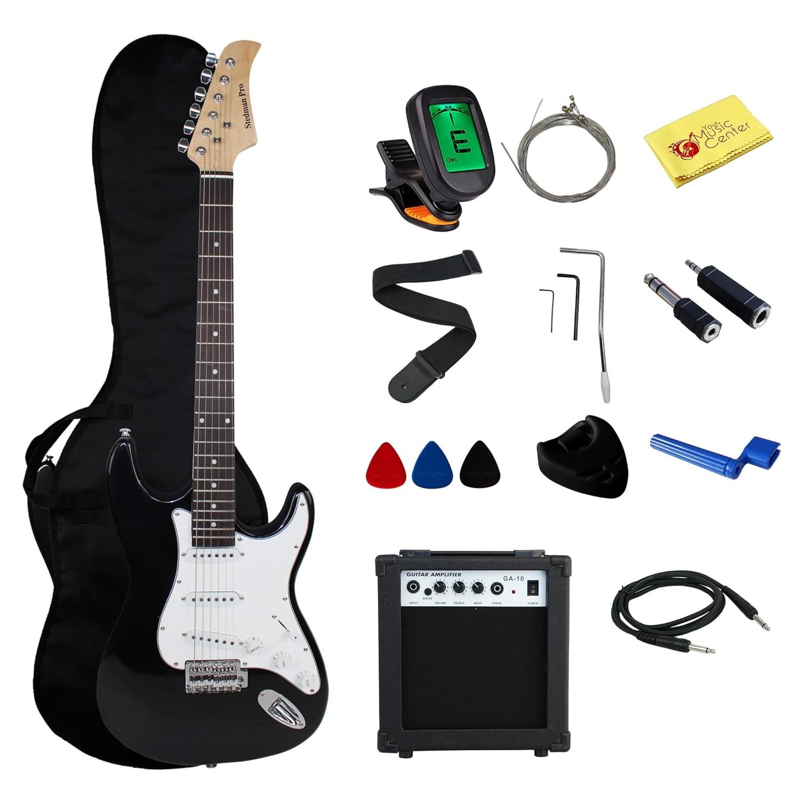 Guitarra Eléctrica Stedman 39" Completa + Amplificador 10W
