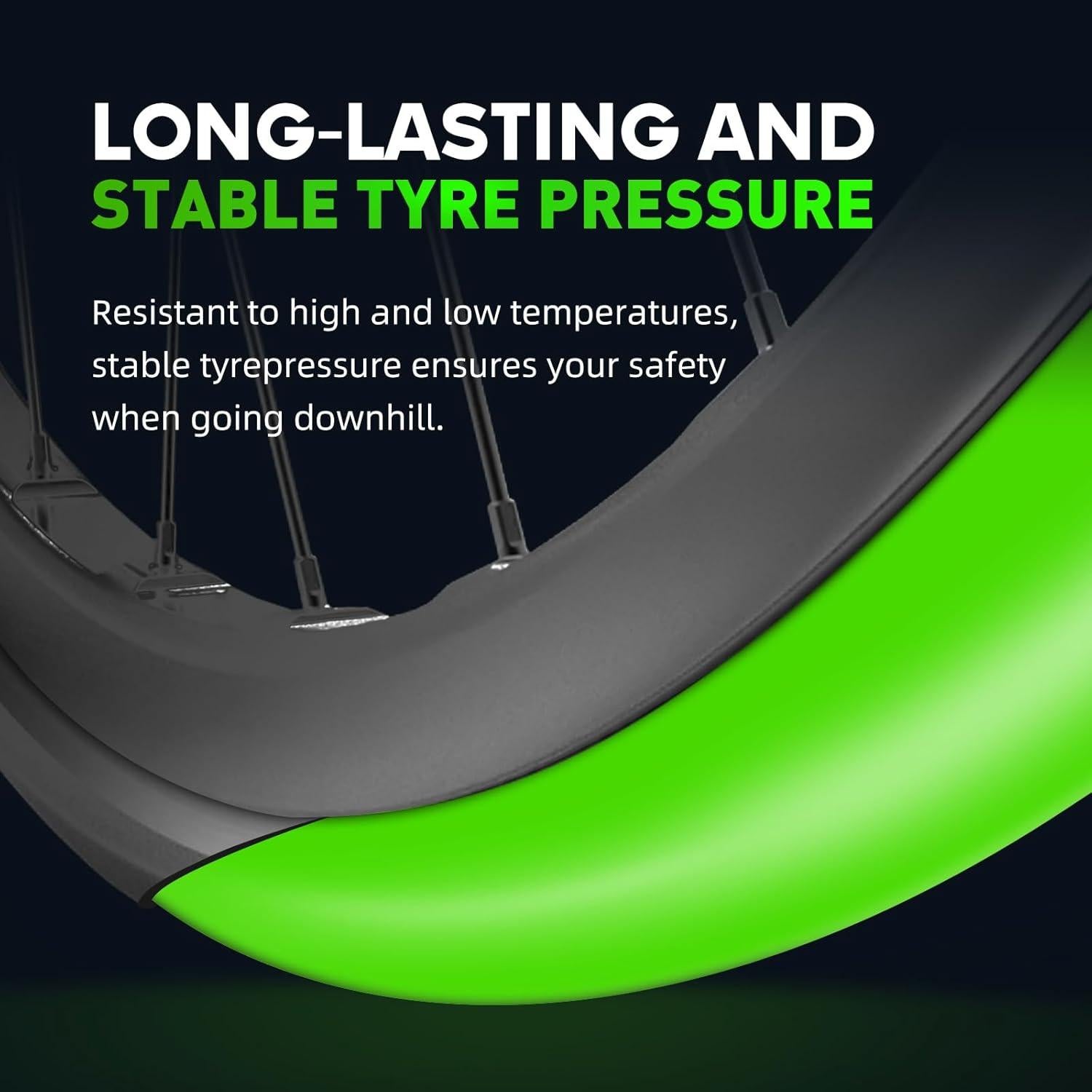 Paquete de 2 Tubos Interiores CYCLAMI 27.5" x 1.9-2.5 TPU