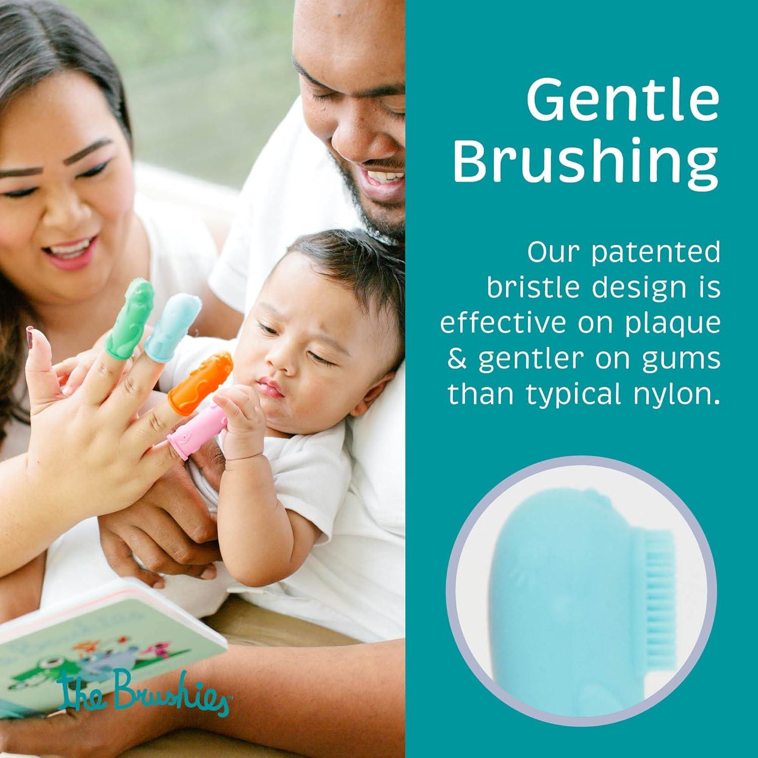 Set de Cepillo de Dientes Chomps El Dino para Bebés y Niños