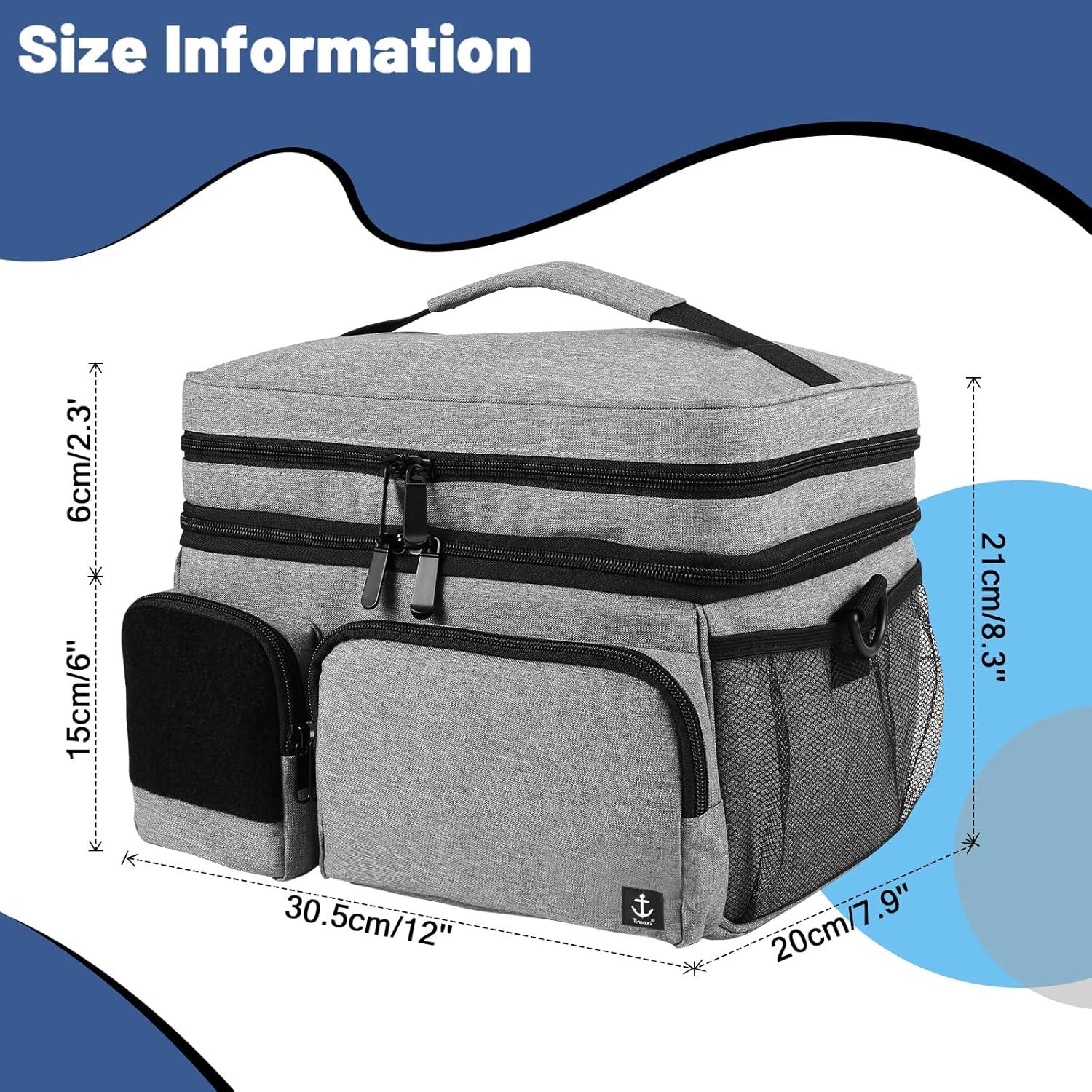 Bolsa de Medicina Timoxi Doble Capa Aislada 30.5x20.3cm