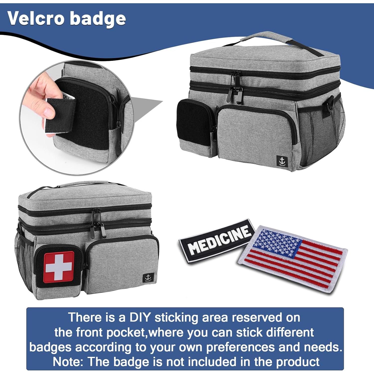 Bolsa de Medicina Timoxi Doble Capa Aislada 30.5x20.3cm