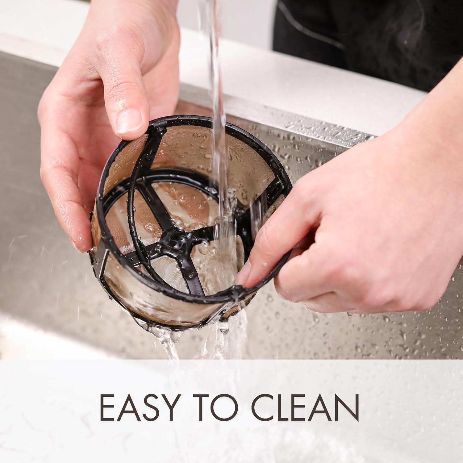 Filtro de café reutilizable PureHQ para Keurig K-Duo + 2 cápsulas