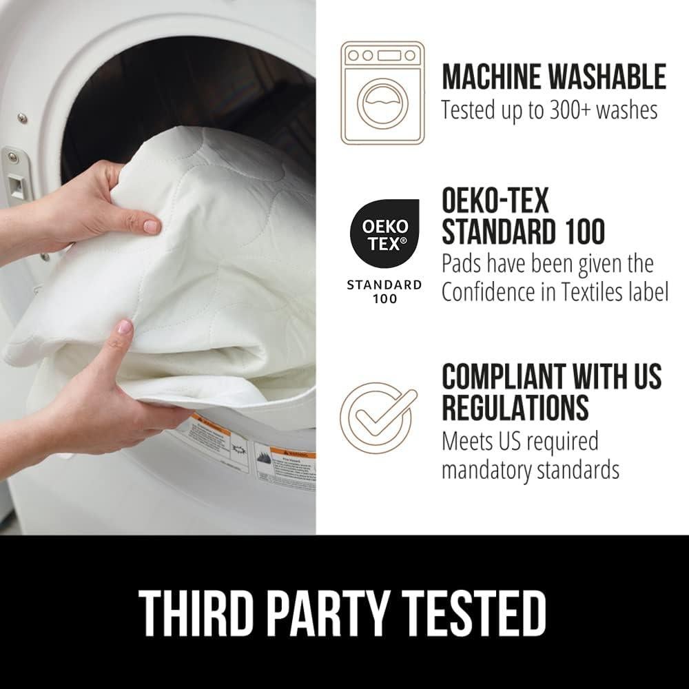 Almohadillas Lavables GORILLA GRIP 91x81 cm - 4 Pack Impermeables