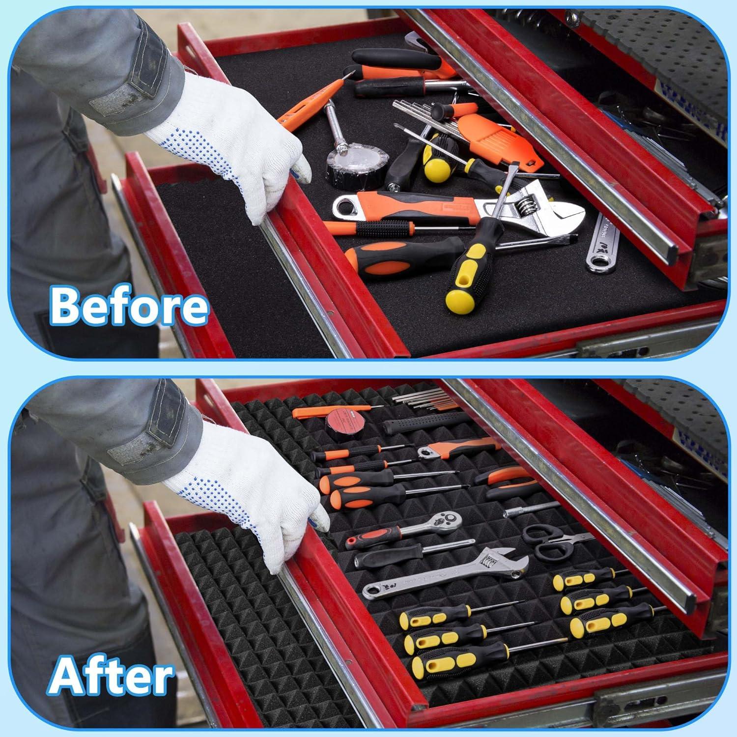 Forros de Espuma Antideslizantes DECOHS 3 Pcs 45.7x30.5 cm