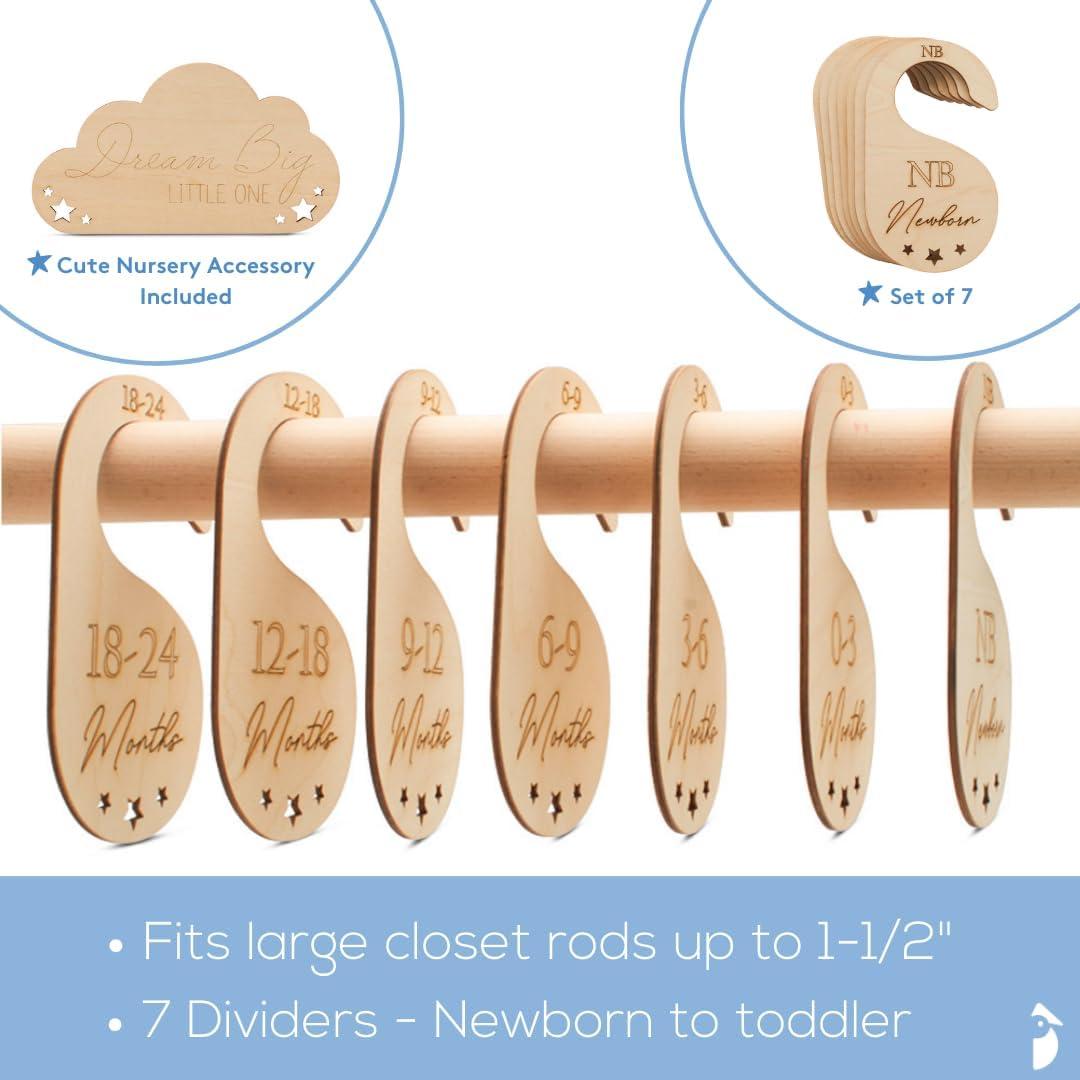Divisores de Armario para Bebés Woodpeckers - Juego de 7