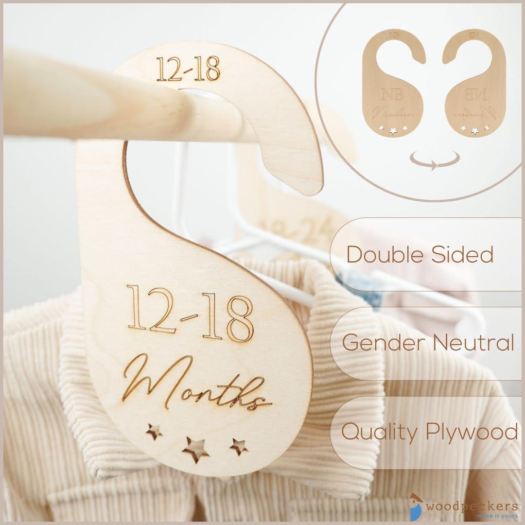 Divisores de Armario para Bebés Woodpeckers - Juego de 7