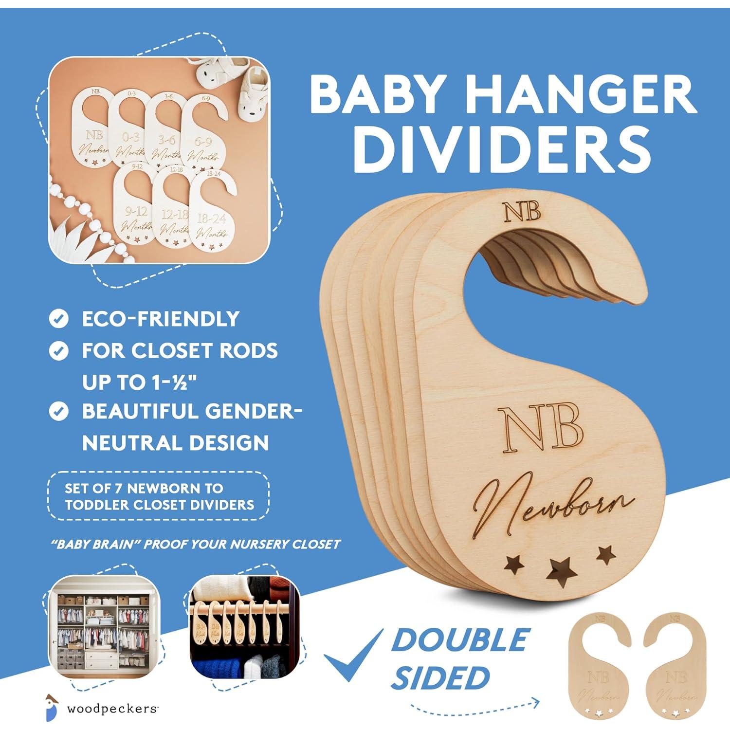 Divisores de Armario para Bebés Woodpeckers - Juego de 7