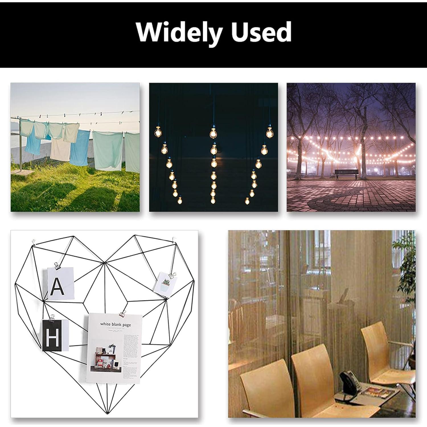 Cable de Acero Inoxidable 1/16" TOCESS 250 Pies 368lbs