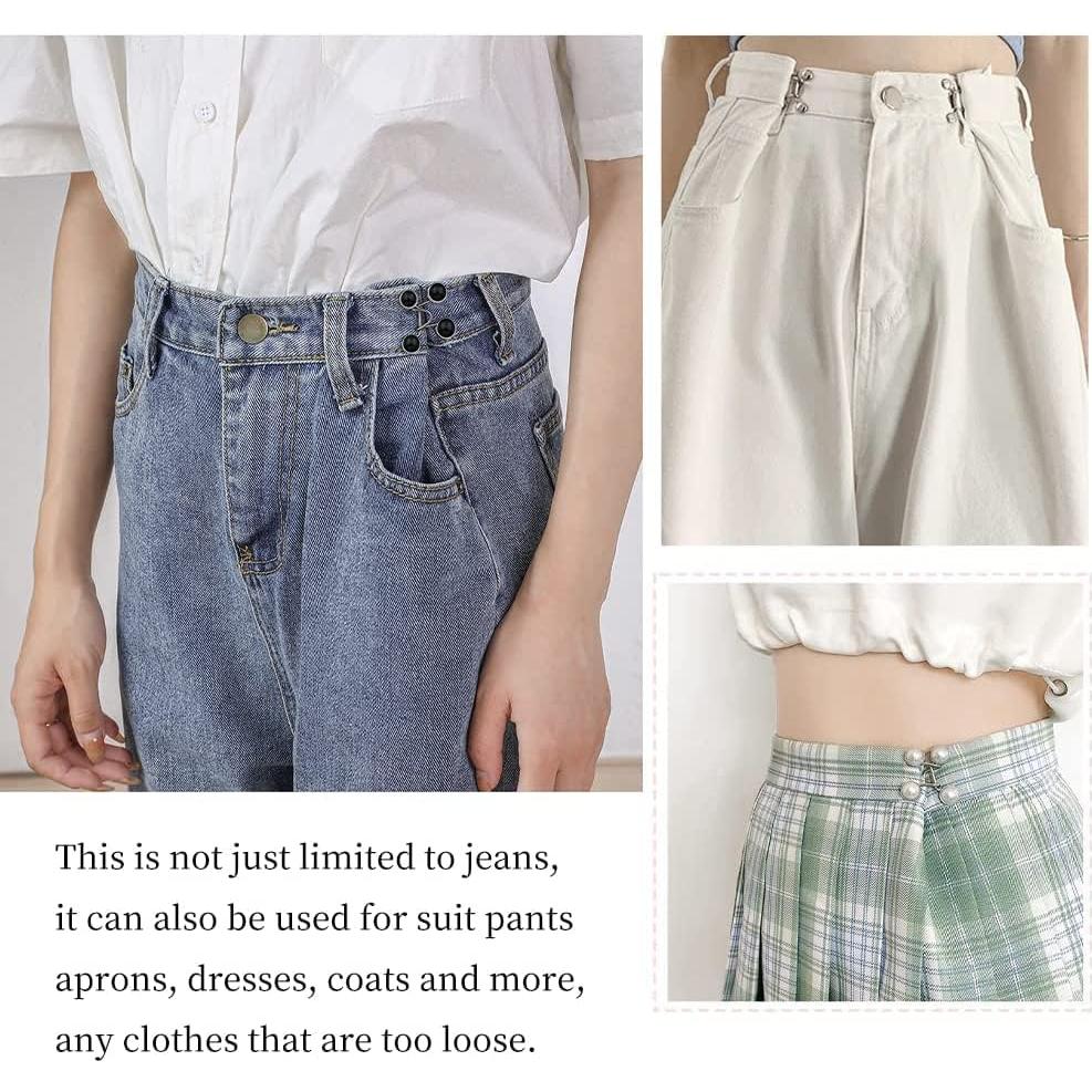 36 Piezas Extensores de Cintura Ajustables Hokoad - Botones de Jean