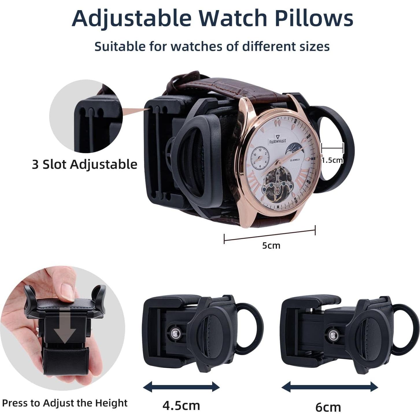 Winder de Reloj Automático Mcbazel para 2 Relojes - Gris