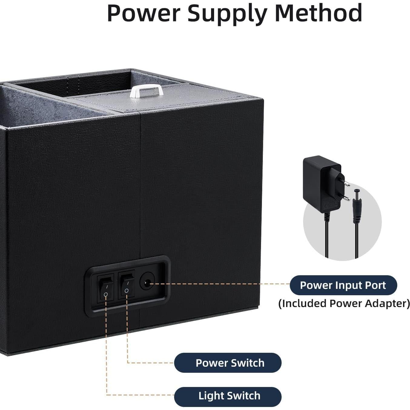 Winder de Reloj Automático Mcbazel para 2 Relojes - Gris