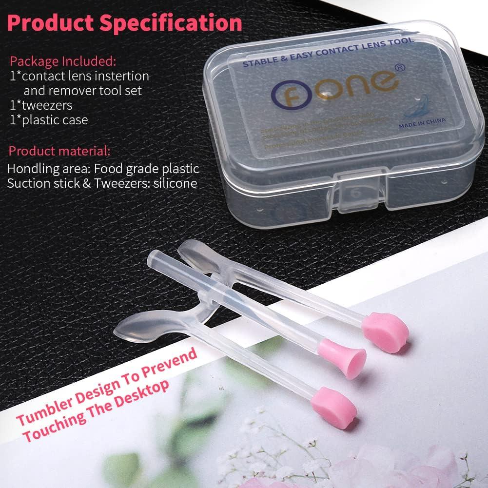 Herramienta de Inserción y Extracción de Lentes Ofone Rosa